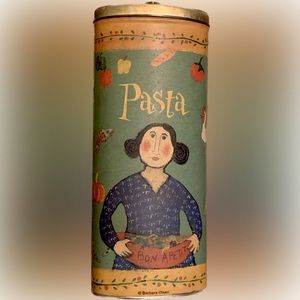 Vintage Italian pasta tin Artist Barbara Olsen Imagination in Action Italy